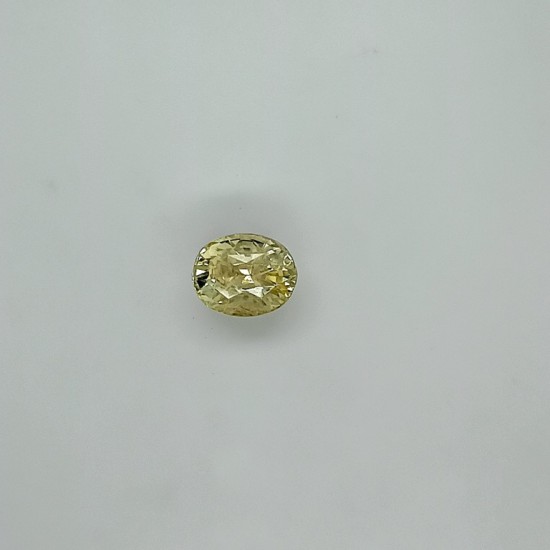 Yellow Sapphire (Pukhraj) 8.54 Ct Certified